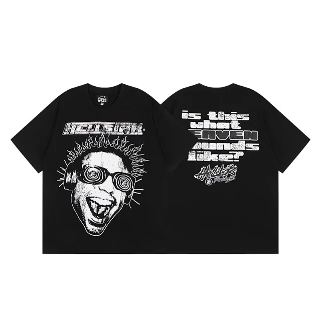 Hellstar T-Shirts Graphic Short-Sleeve Crewneck product detail image 13