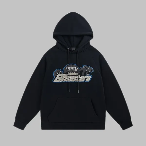 Trapstar Shooters Hoodie Black - 1