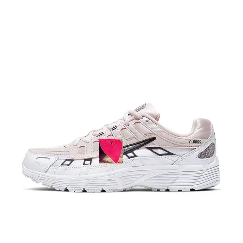 Asics P-6000 White Pink Sneakers - 1