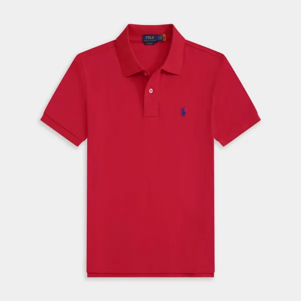 Polo Ralph Lauren Custom Slim Fit Kelly Green Polo - 16