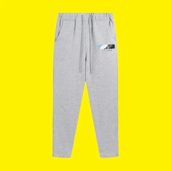 Off-White™ Sequin Logo Sweatpants Gray - 1