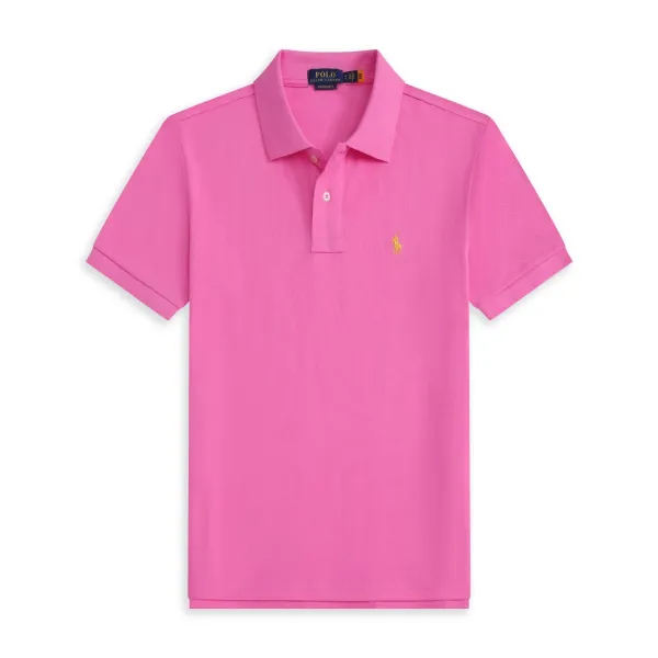 Polo Ralph Lauren Custom Slim Fit Kelly Green Polo - 15