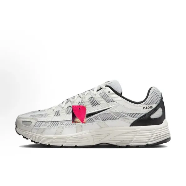 Nike P-6000 White/Black Sneakers - 1