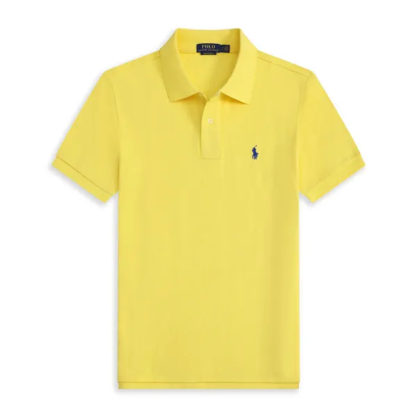 Polo Ralph Lauren Custom Slim Fit Kelly Green Polo - 13