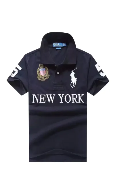 Dubai U.A.E. Embroidered Polo Black - 6