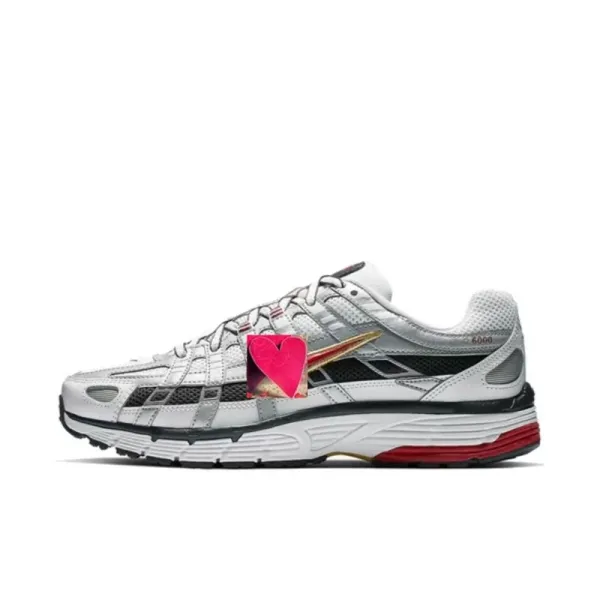 Asics Gel-1000 Silver Red Running Shoes - 1