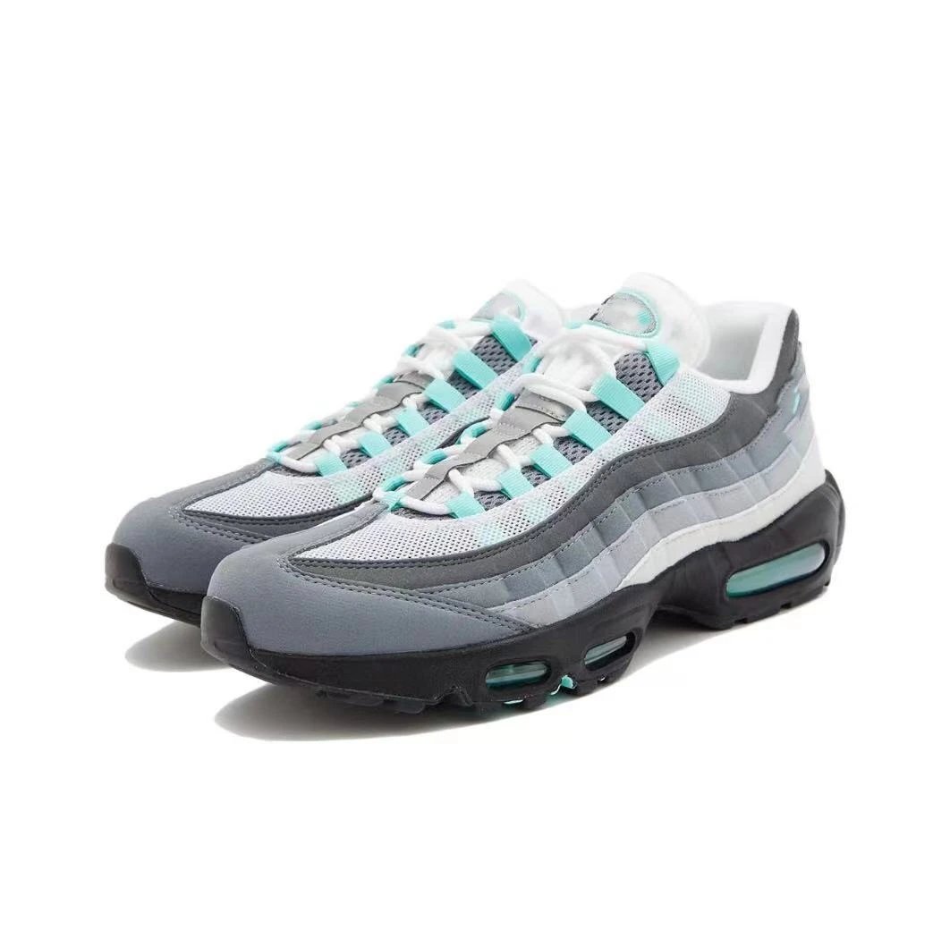 Nike Air Max 95 Grey Red Black Sneakers - 3