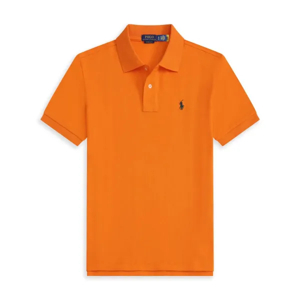 Polo Ralph Lauren Custom Slim Fit Kelly Green Polo - 17