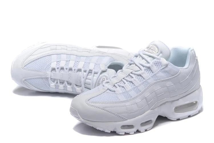 Nike Air Max 95 Grey Red Black Sneakers - 9