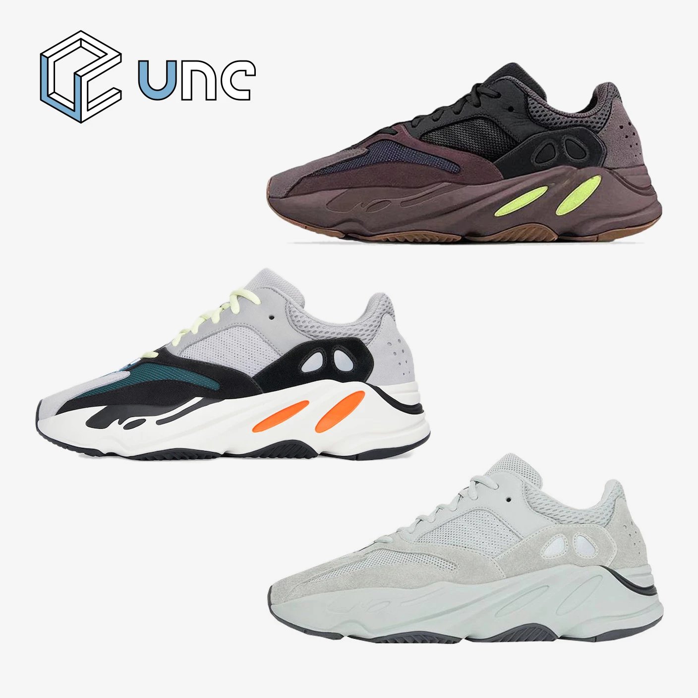 UNC Adidas Yeezy Boost 700 Runner 侃爷 椰子700 老爹鞋 B75571