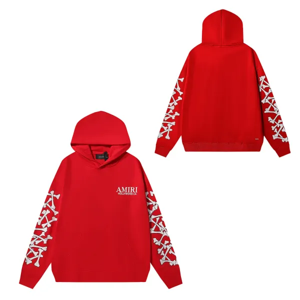 Amiri Rainbow Drip Hoodie Black - 15