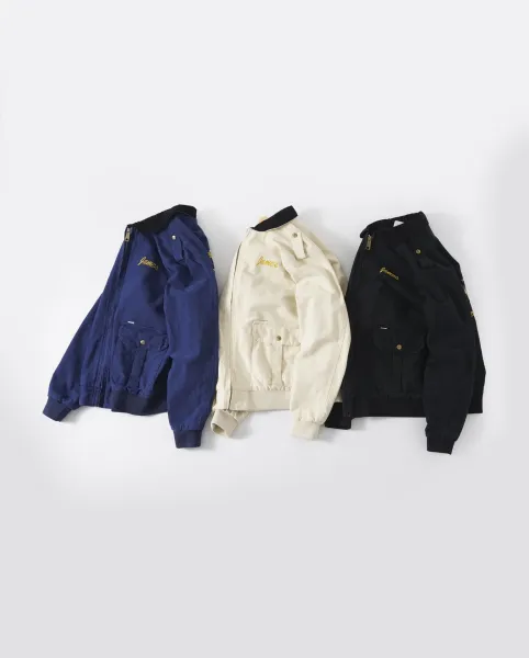 James Embroidered Field Jacket Black - 19