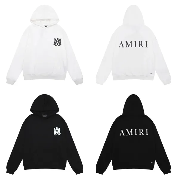 Amiri Rainbow Drip Hoodie Black - 46