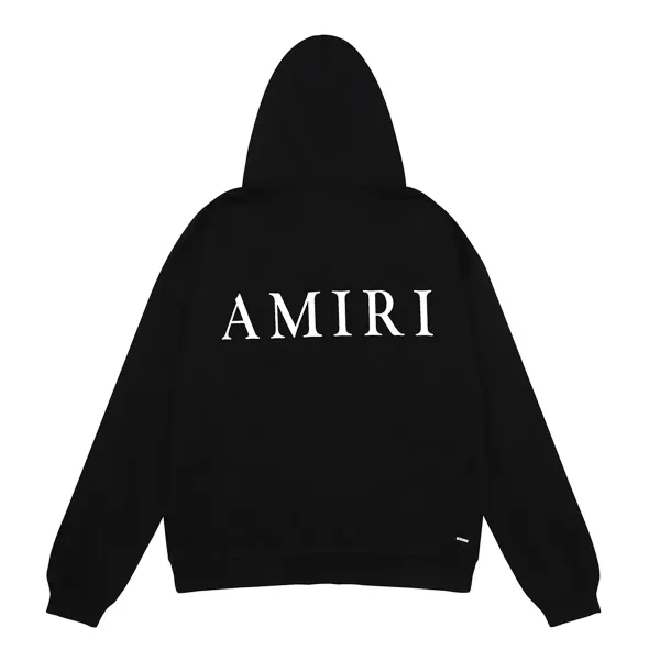 Amiri Rainbow Drip Hoodie Black - 50