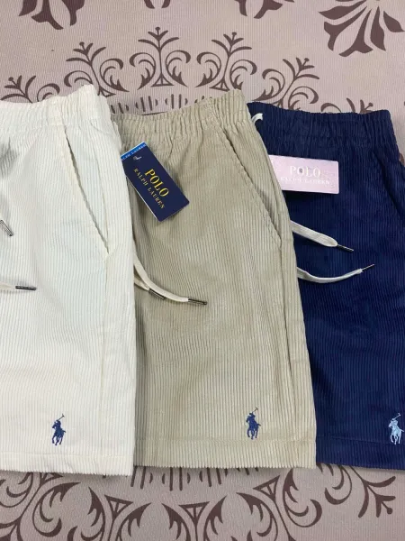 Ralph Lauren Polo Corduroy Shorts Beige Shorts - 8