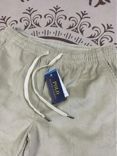 Ralph Lauren Polo Corduroy Shorts Beige Shorts - 32