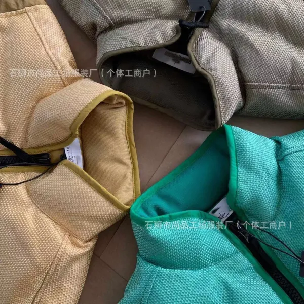 Stone Island Shadow Project Patchwork Puffer Jacket Olive - 9