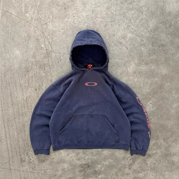 Oakley Logo Hoodie Yellow - 5