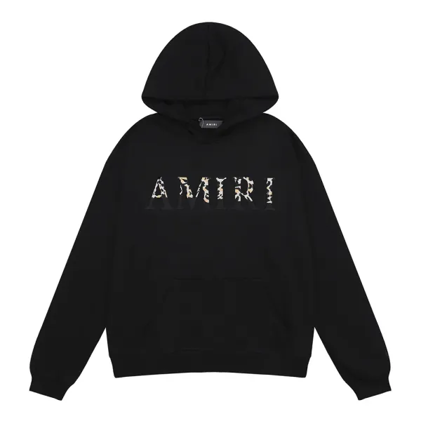 Amiri Rainbow Drip Hoodie Black - 26