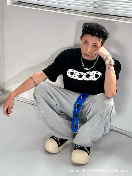 COOD Scottie Dog Print Blue T-Shirt - 31