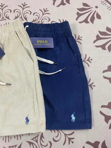 Ralph Lauren Polo Corduroy Shorts Beige Shorts - 7