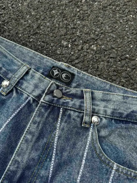 Thug Club TC Denim Jacket Black - 10
