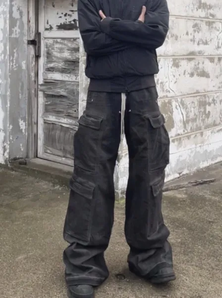 Rick Owens DRKSHDW Cargo Pants Black - 20