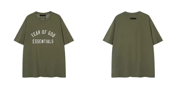 Homecoming Oversized T-Shirt and Drawstring Shorts Set Army Green Casual Set - 31