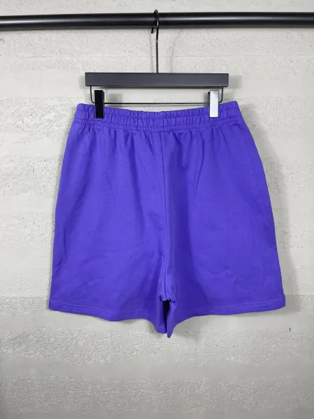 Balenciaga Logo-Embroidered Black Sweat Shorts - 31
