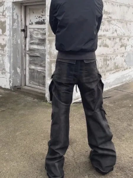 Rick Owens DRKSHDW Cargo Pants Black - 19