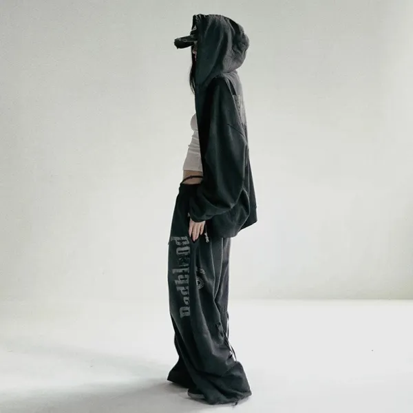 Badblood S1 Hooded Windbreaker Black - 7