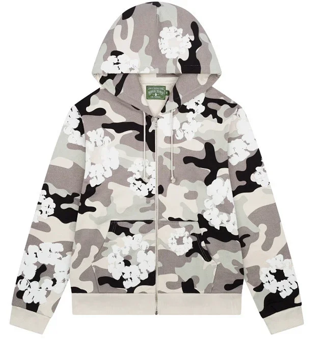 Unbranded Hoodies & Sweatshirts Full-Zip Camouflage Graphic Print product detail image 14