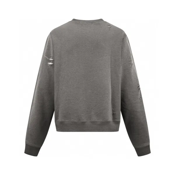 A.e Studios Distressed Graphic Sweatshirt Navy - 11