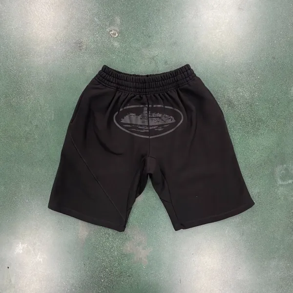 Off-White™ Island Graphic Shorts Black - 1