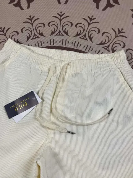 Ralph Lauren Polo Corduroy Shorts Beige Shorts - 22