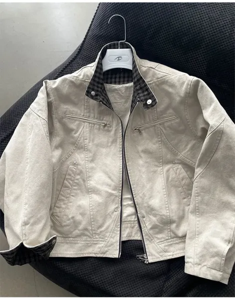Burberry Check-Trimmed Cotton Twill Jacket Black - 14