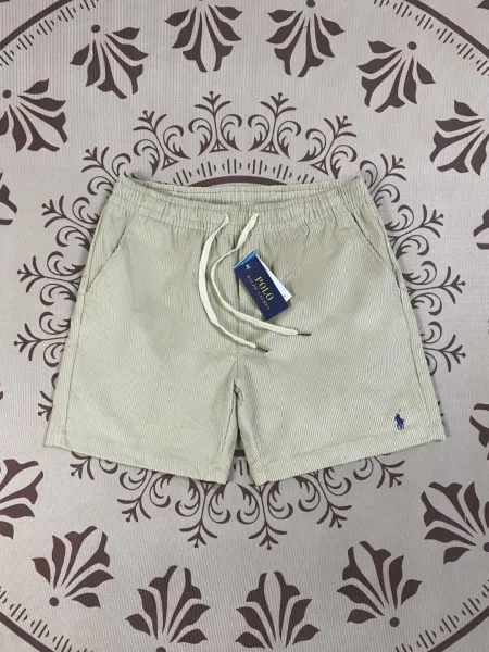 Ralph Lauren Polo Corduroy Shorts Beige Shorts - 29
