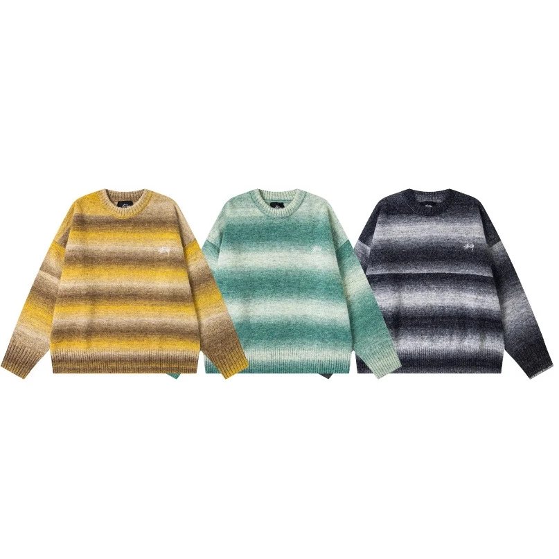 FW25 Vintage Gradient Knit Sweater