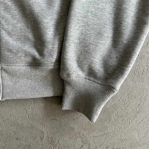 Off-White™ Oval Logo Zip-Up Hoodie and Sweatpants Set Gray - 23
