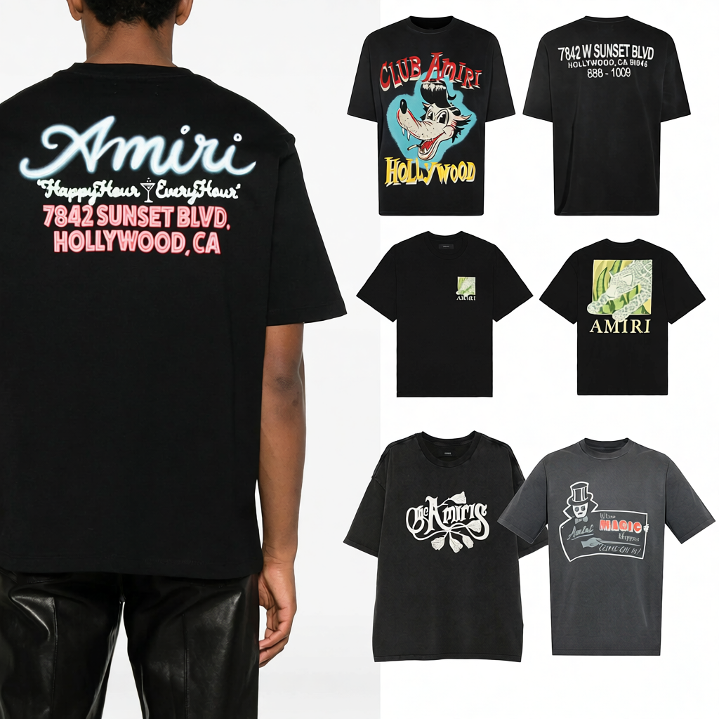 AMR Crew Neck T-Shirt