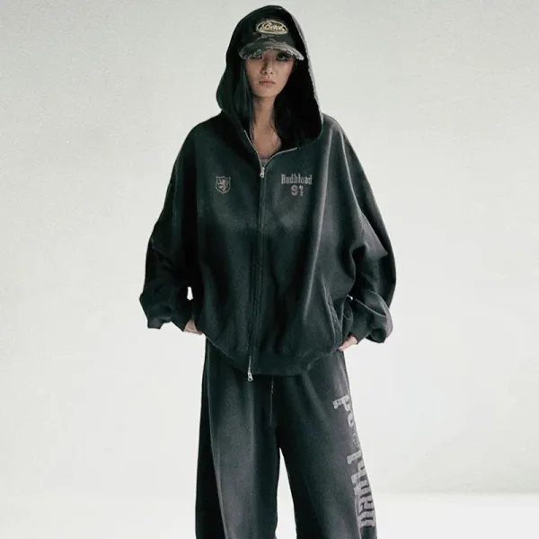 Badblood S1 Hooded Windbreaker Black - 9