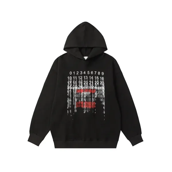 Off-White Numeric Hoodie White Hoodie - 35