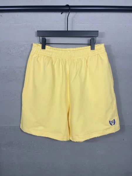 Balenciaga Logo-Embroidered Black Sweat Shorts - 18