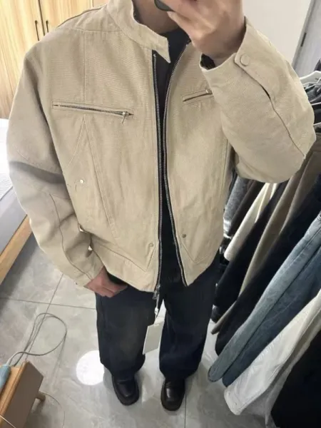Burberry Check-Trimmed Cotton Twill Jacket Black - 13