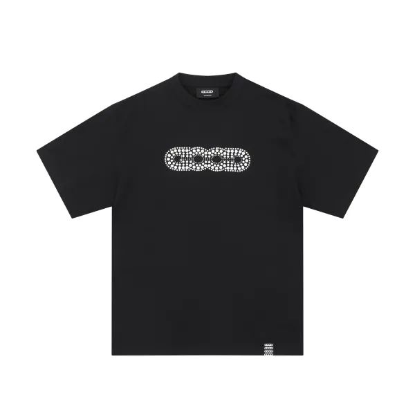OOOD Dot Logo Black T-Shirt - 1