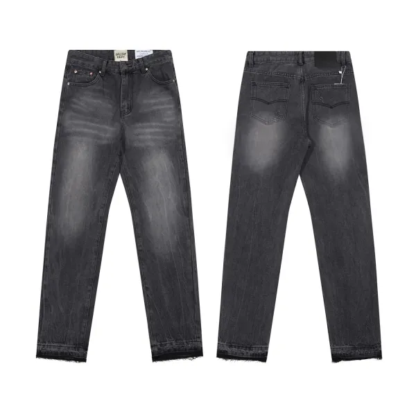 Gallery Dept. Distressed Flare Paint-Splatter Patchwork Denim Jeans - 25