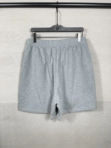 Balenciaga Logo-Embroidered Black Sweat Shorts - 9