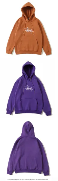 Stüssy Classic Logo Hoodie Terracotta Hoodie - 6