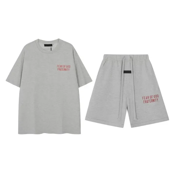 Fear of God Fraternity Gray Casual Set - 1
