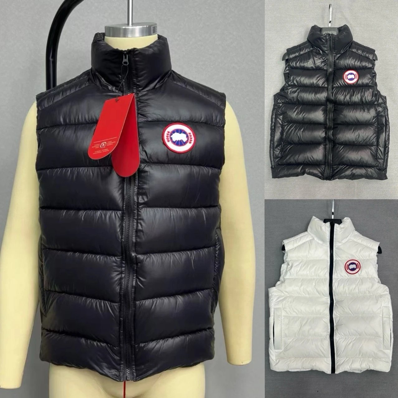 Canada Goose Vest White Down Vest - 4